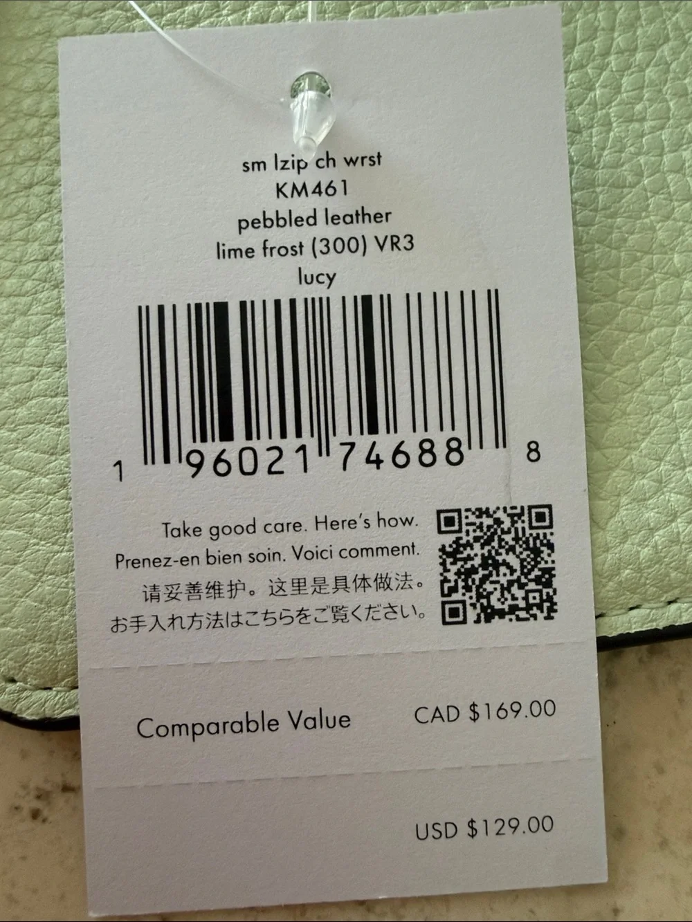 kate spade sleek pebble